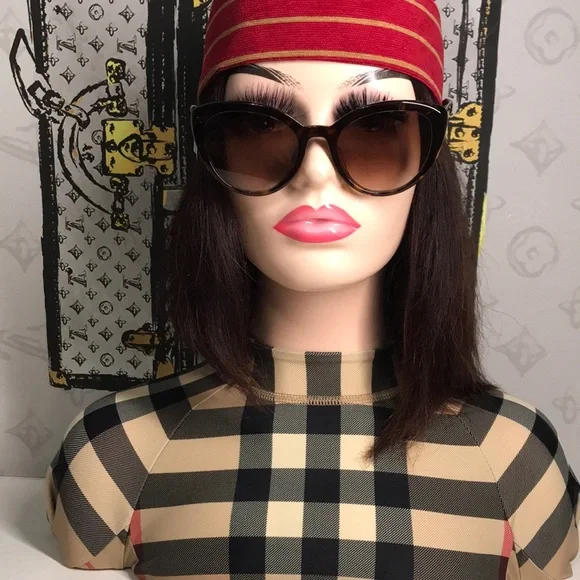 New Authentic Prada SPR 02V-F 2AU-6S1 Women’s Sunglasses – Tortoise